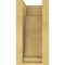 Ekena Millwork 5"W x 5"D x 10"H Wide Van Buren Rough Cedar Woodgrain TimberThane Corbel, Primed Tan CORUR05X05X10VANRCPR - alternate 3